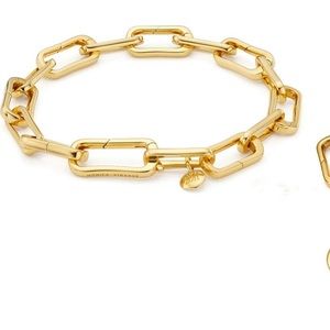 Monica Vinader Alta Capture Charm bracelet NWOT
